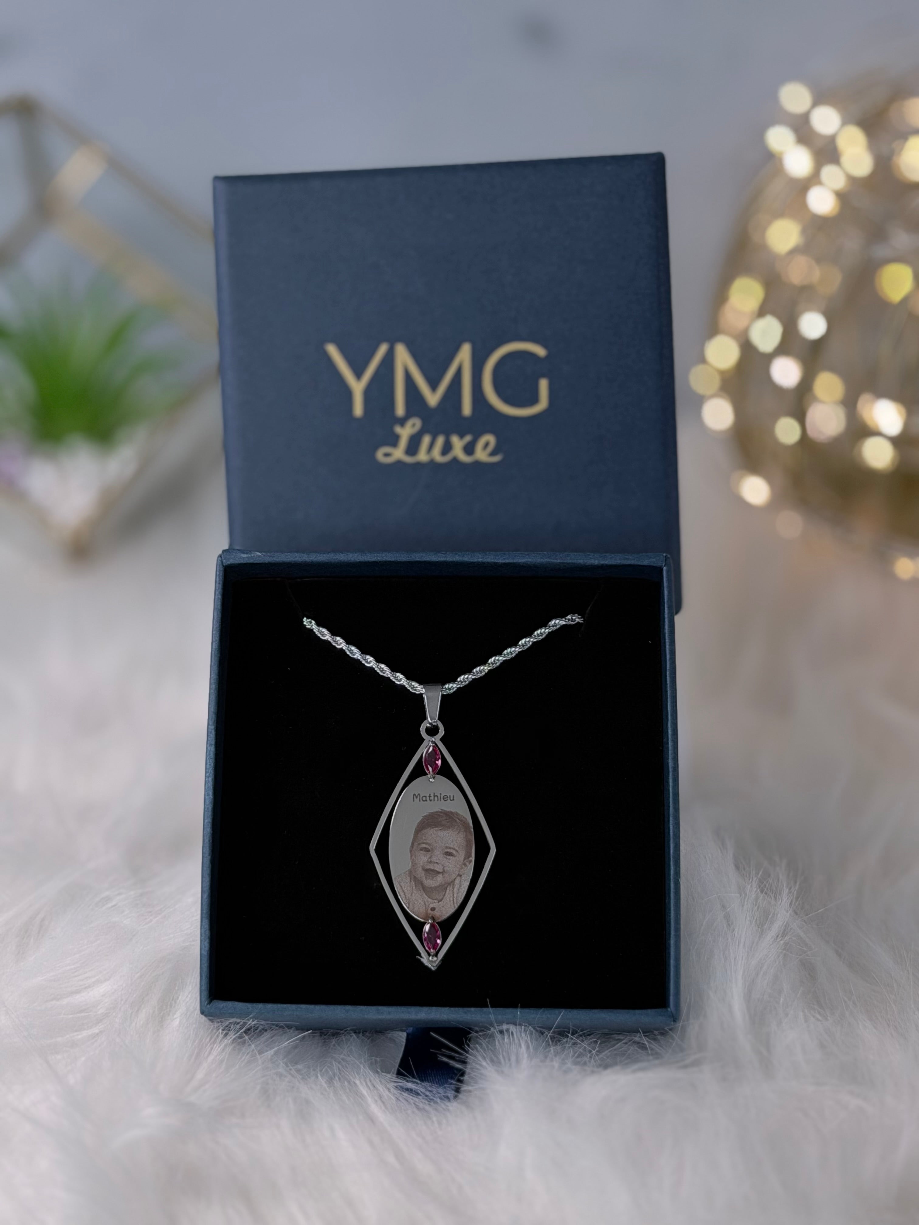 Aurelia Personalized Necklace – 316L Stainless Steel