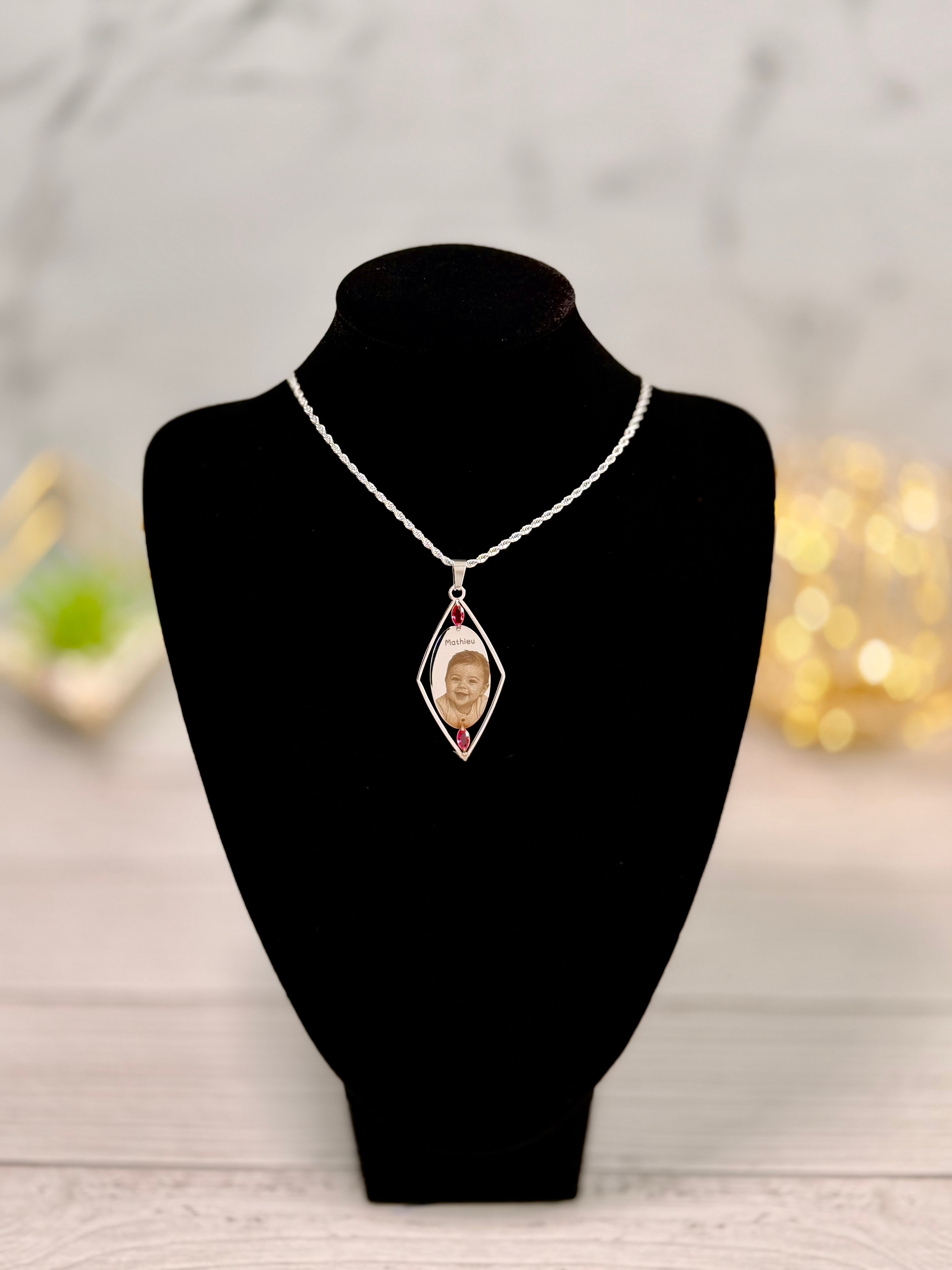 Aurelia Personalized Necklace – 316L Stainless Steel
