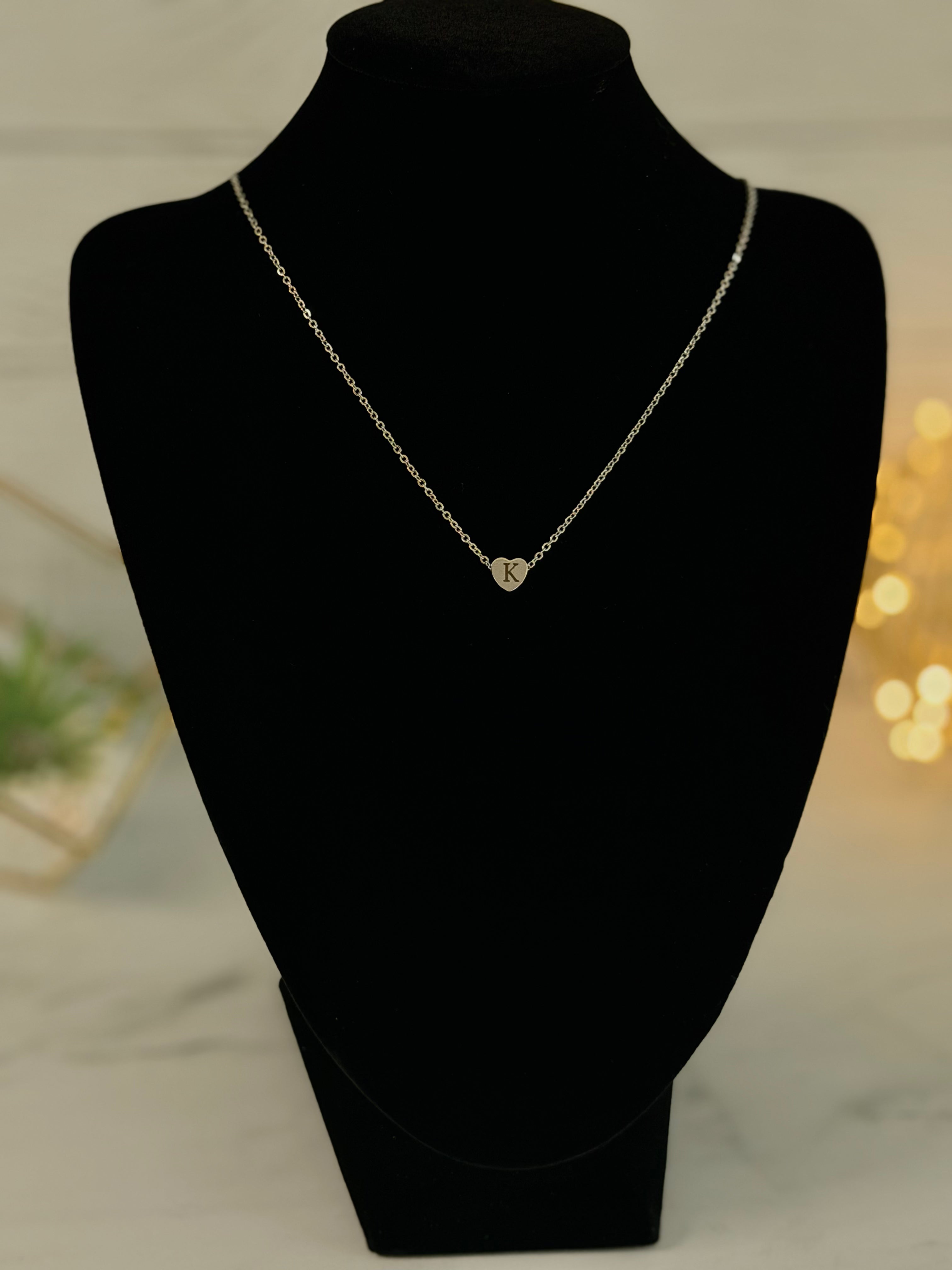Minimalist Heart Necklace in Premium 316L Stainless Steel