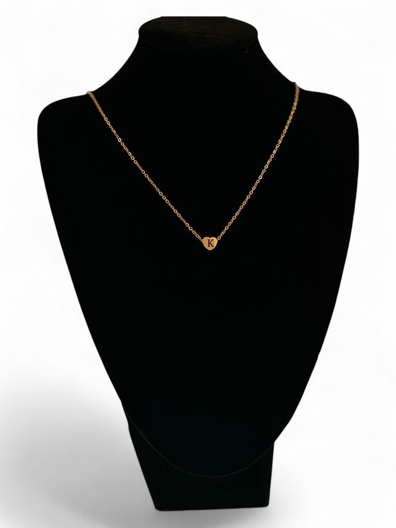 Minimalist Heart Necklace in Premium 316L Stainless Steel