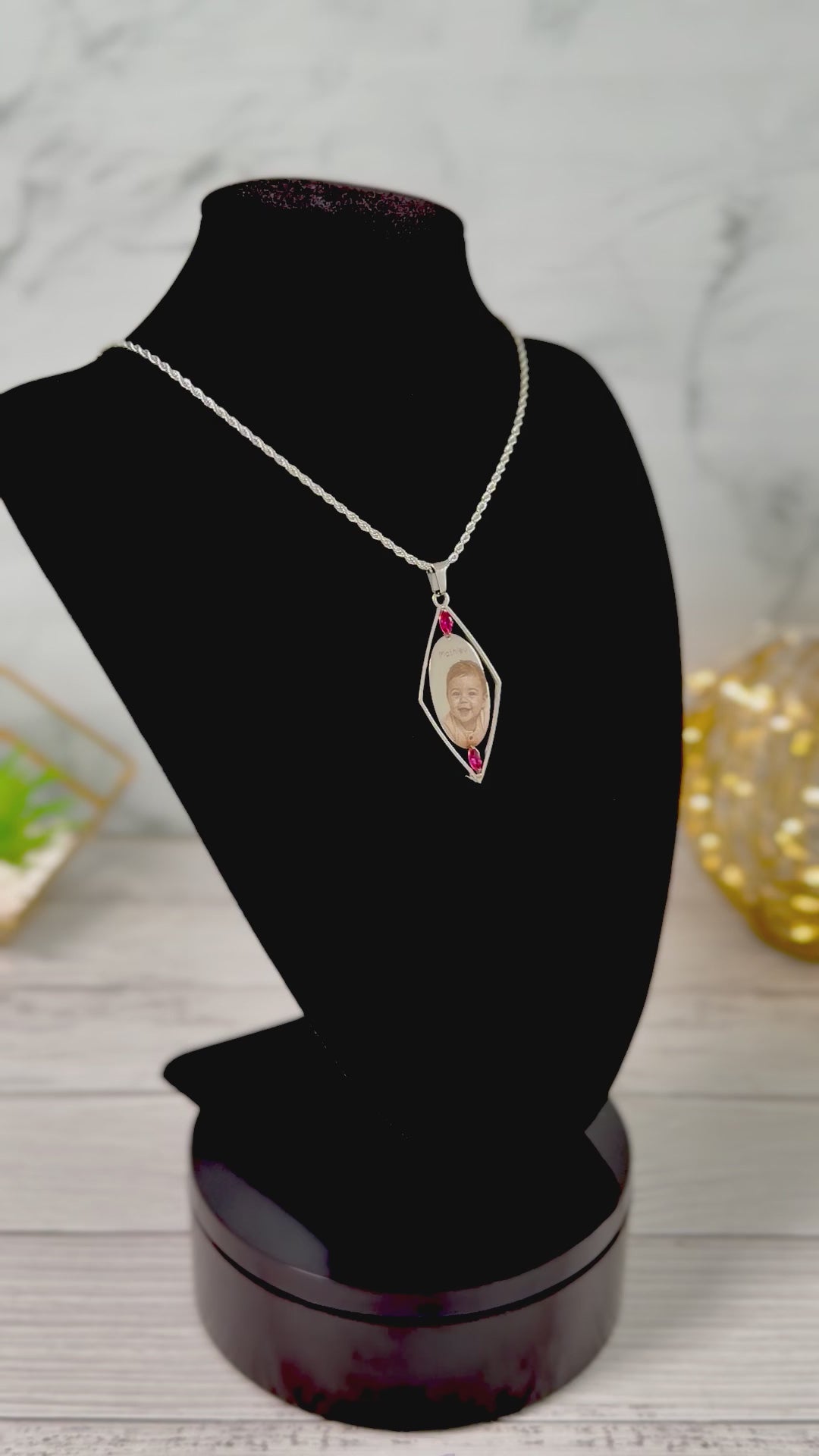 Aurelia Personalized Necklace – 316L Stainless Steel