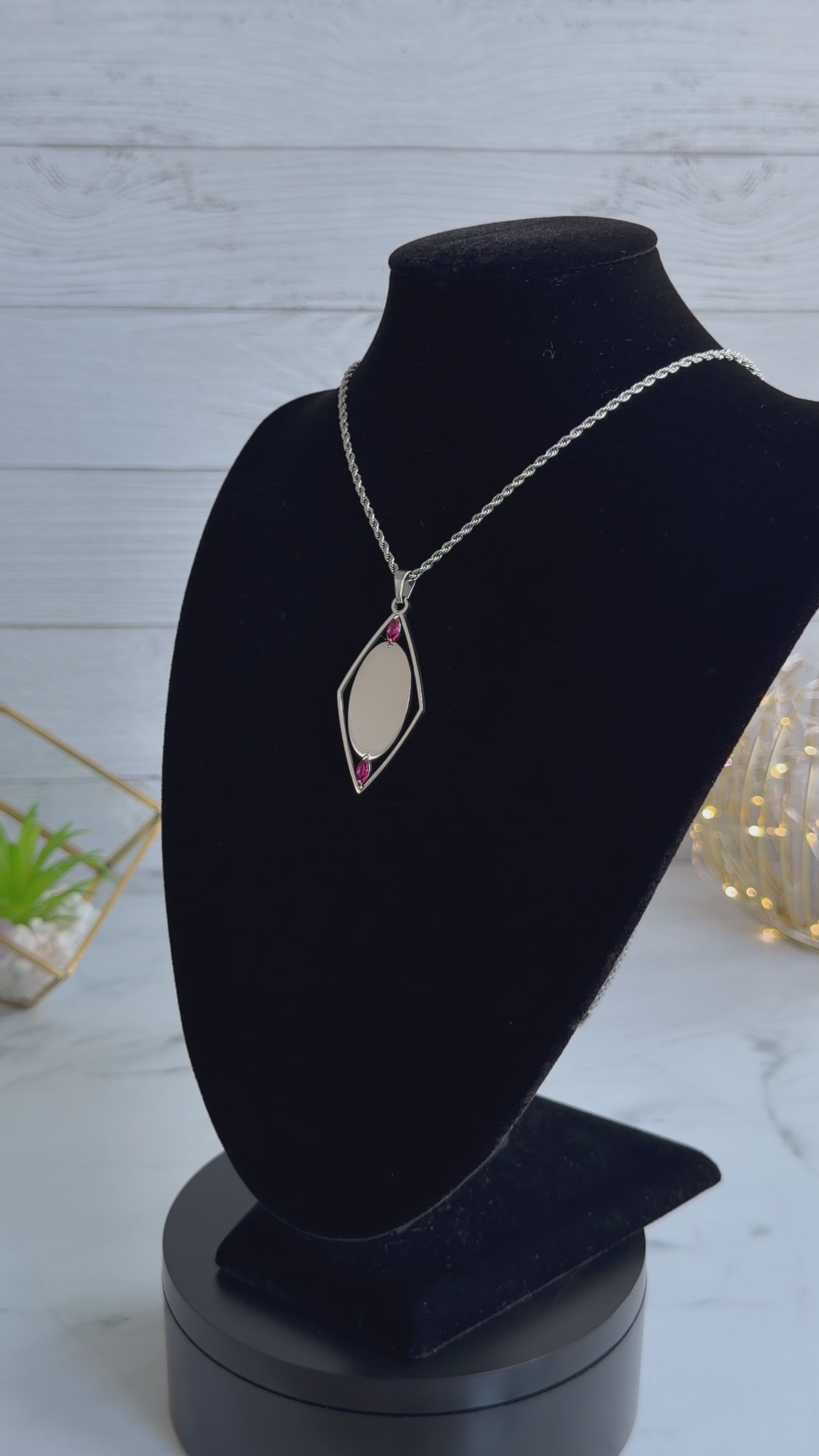 Aurelia Necklace – 316L Stainless Steel